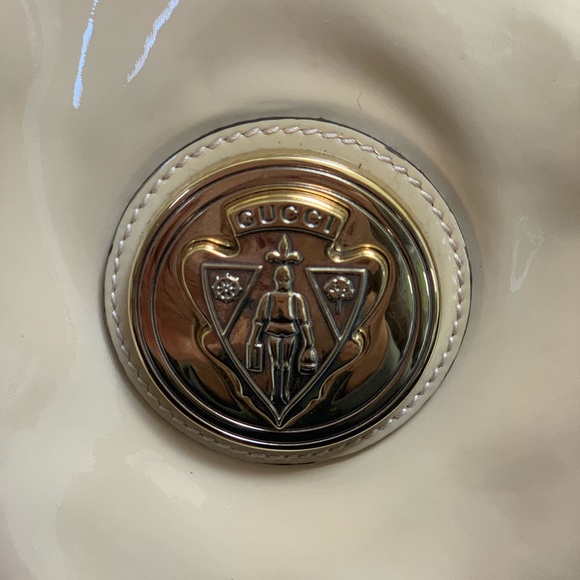 🔥Gucci Hysteria Zip Top Hobo Patent Leather - Picture 4 of 7